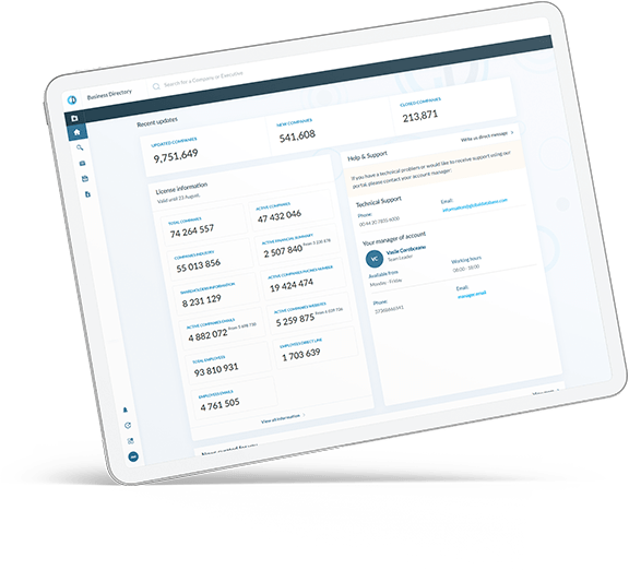 Italy company information and Companies Database