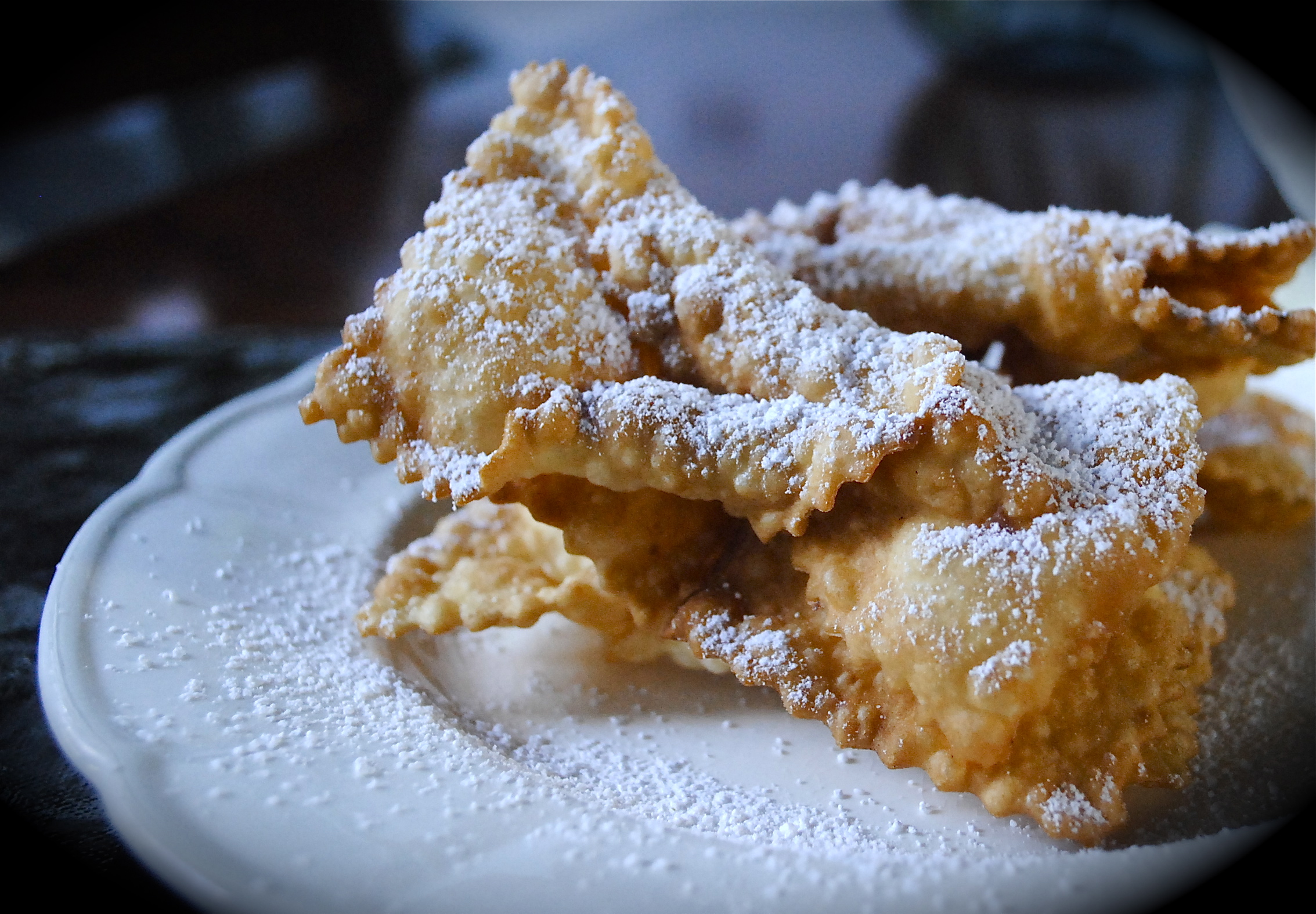 crostoli pastries
