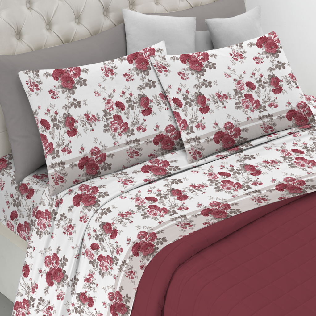 Scegli la consegna gratis per riparmiare di più. Lenzuola Matrimoniali Con Rose Rosse