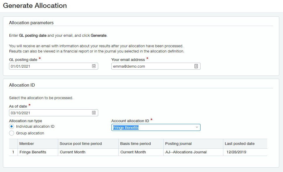 Sage Intacct Dynamic Allocations Powerful Cloud Accounting Solution