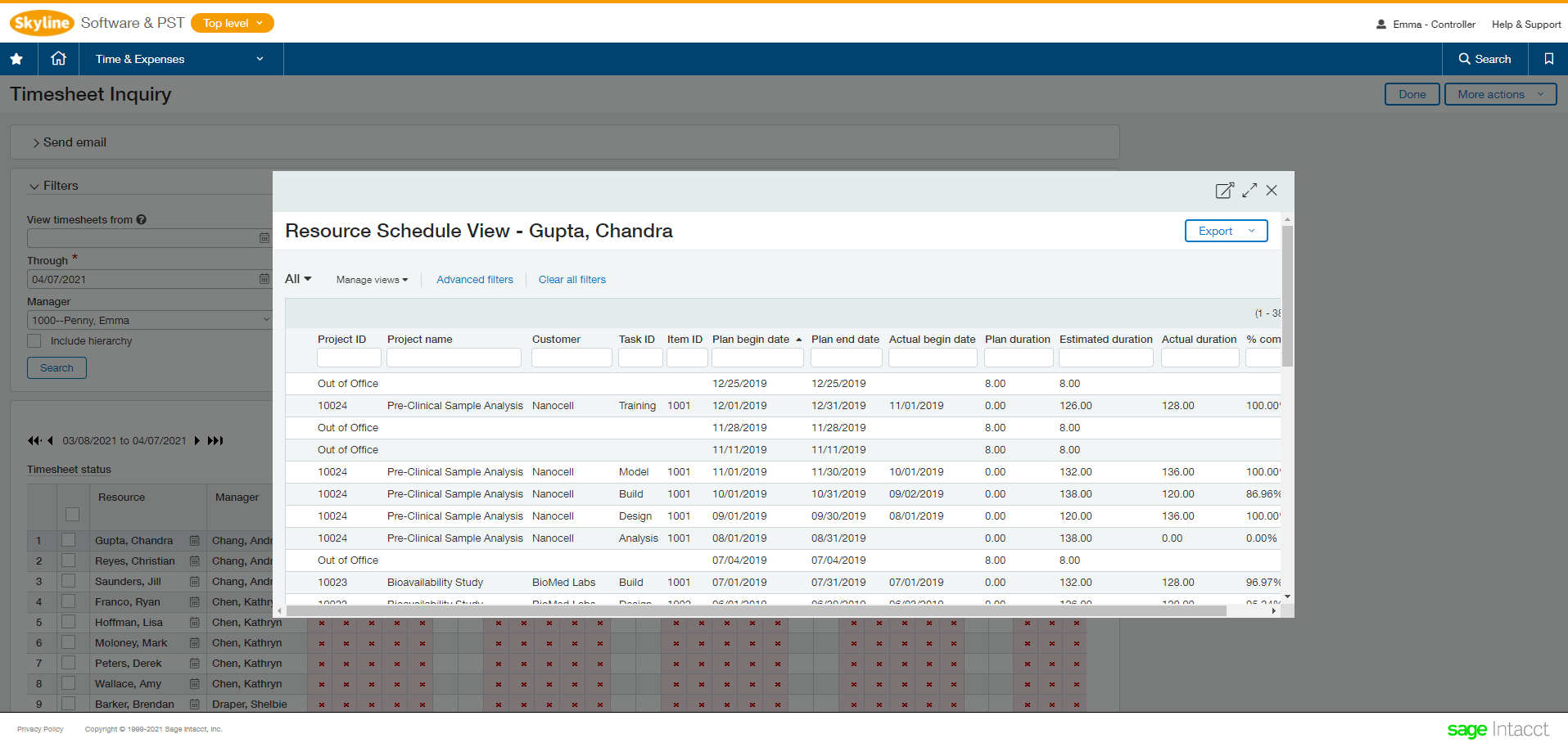 What is Sage Intacct Time and Expense Management module? Sage Intacct