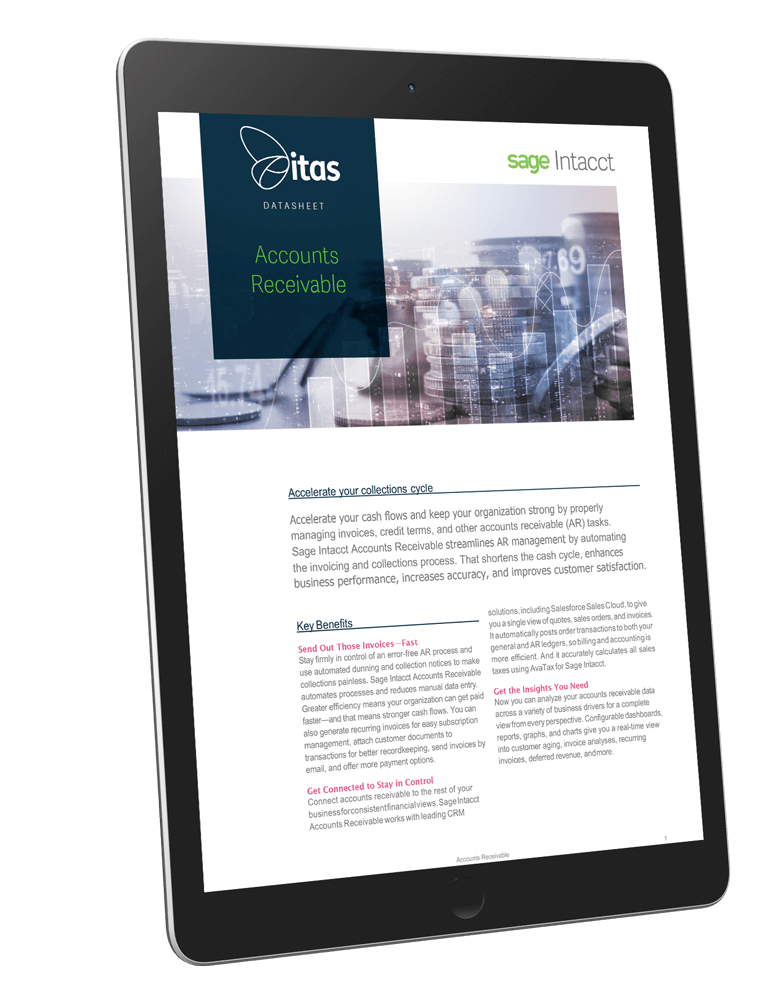 What is Sage Intacct Accounts Receivable? Sage Intacct Core Financials