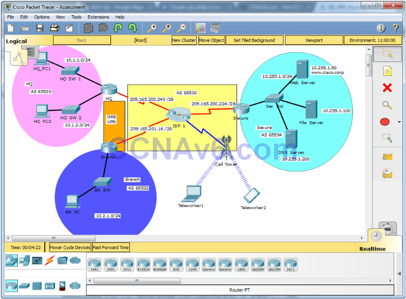 CCNA 4 Connecting Networks v6.0 SIC Chapter 3 Packet