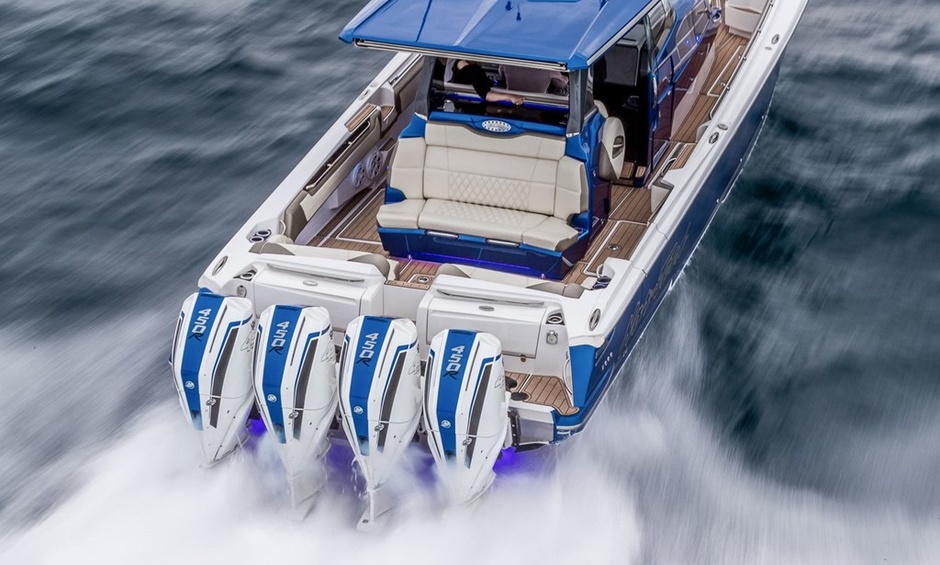 Mercury Racing has launched the world's most powerful outboard motor