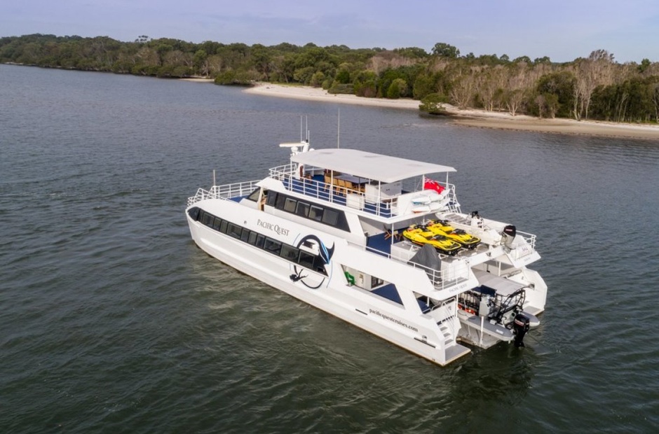 Custom Boats Pacific Quest Superyacht Features, Photos