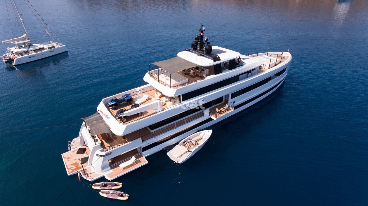 MengiYay Yachts Aquarius Superyacht Features, Photos & Specifications