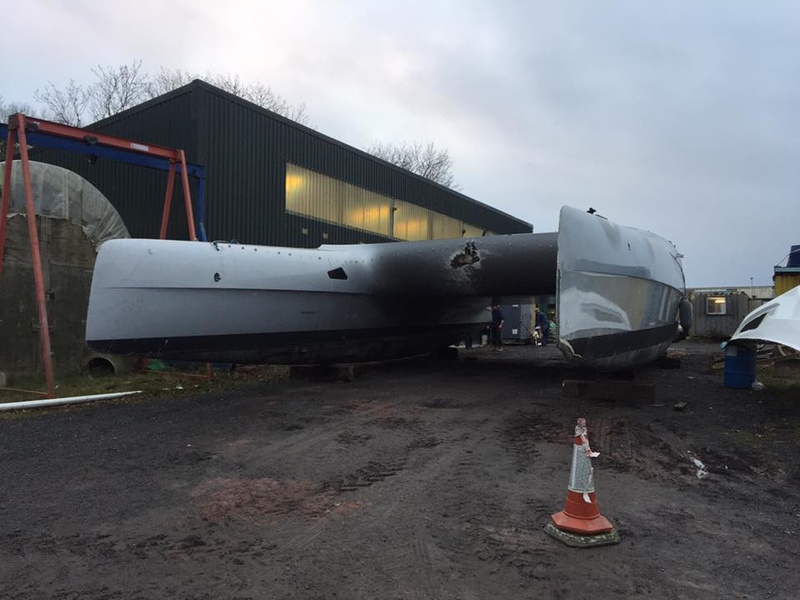 Gunboat 55 Rainmaker refurbishment work started itBoat yacht magazine