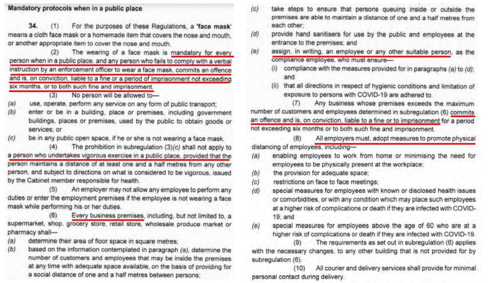 Primary changes in adjusted Level 3 Regulations ITCSA