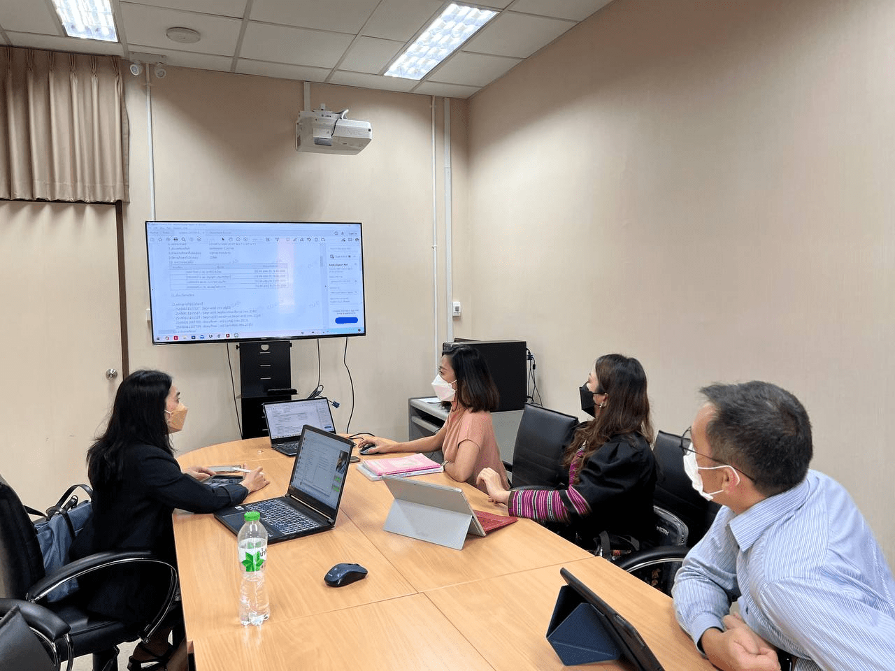 Overseas Mission of ITC Staff Training on Finalization of 5 Course