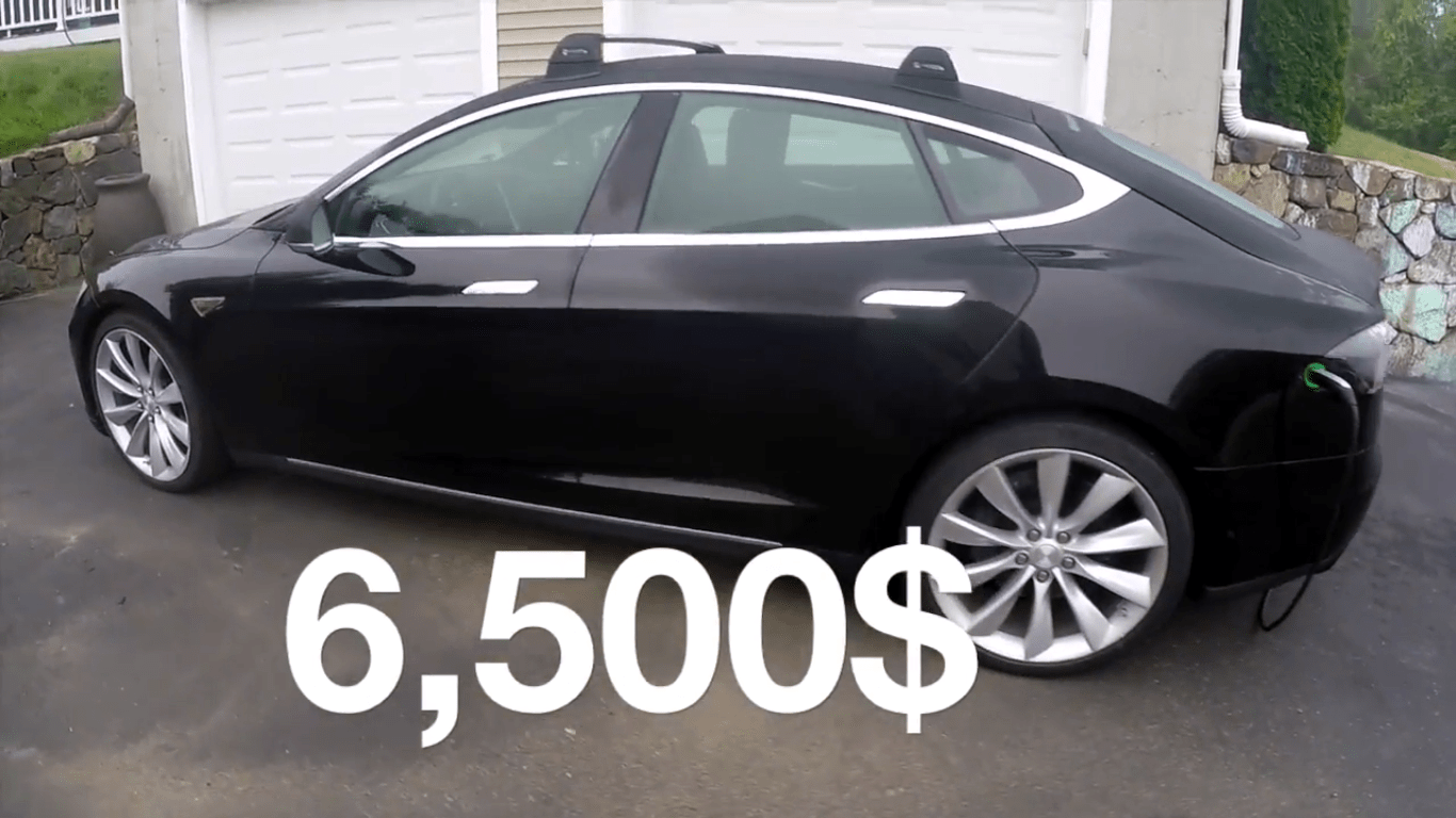 "Самая дешевая Tesla в мире" Американец собрал электромобиль Tesla