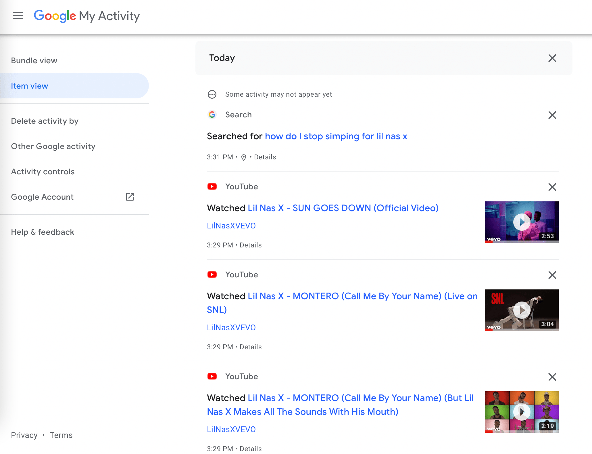 Теперь пользователи могут с помощью пароля ограничивать доступ к истории своей активности в Google