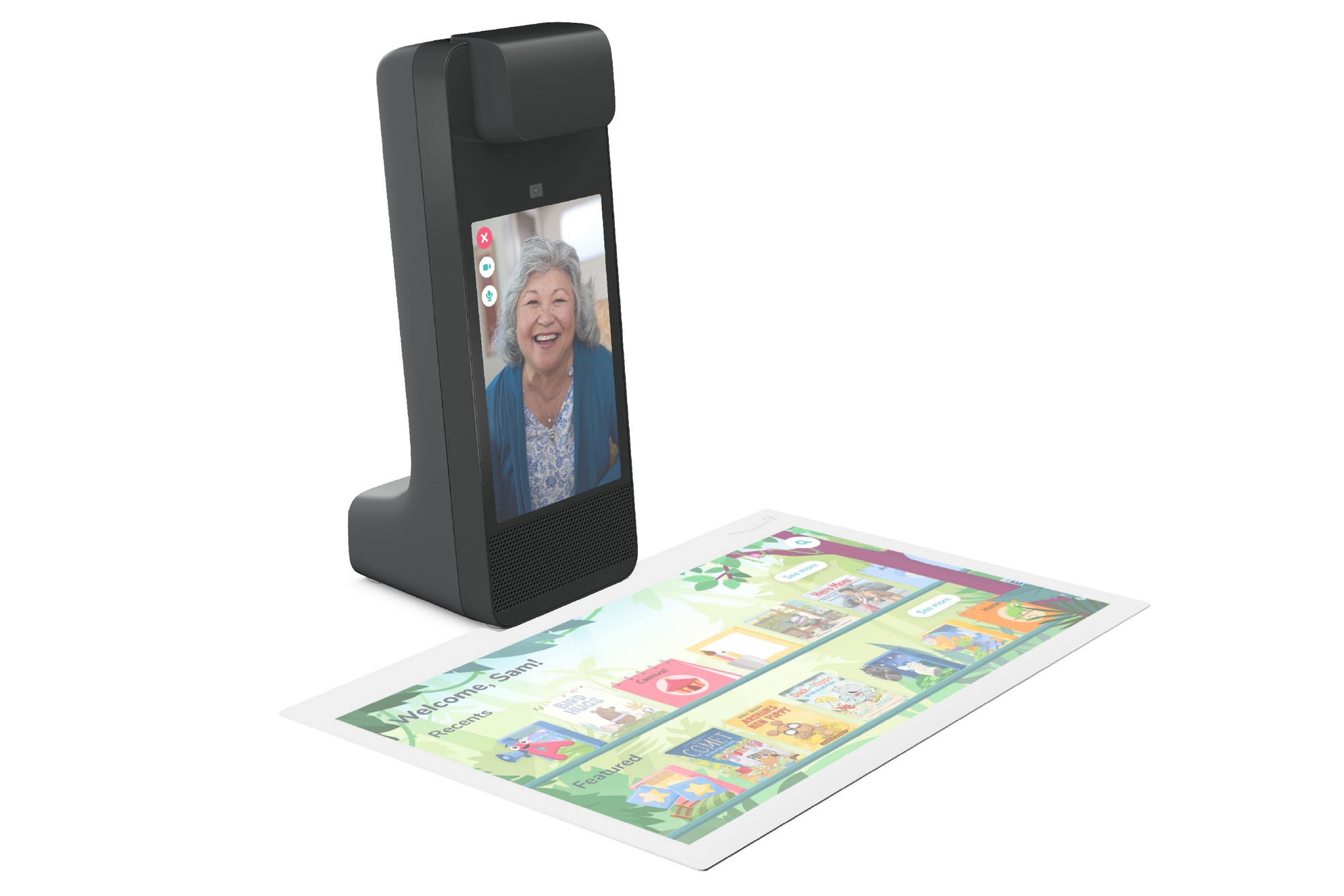 Самые интересные новинки осенней презентации Amazon: умный дисплей Echo Show 15, интерактивный проектор Amazon Glow, фитнес-браслет Halo View и дверной звонок Blink Video Doorbell