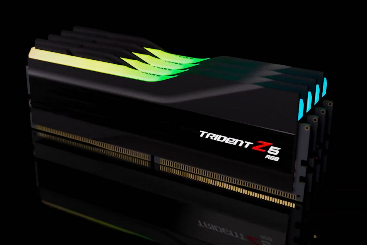 G.Skill анонсировала наборы модулей памяти Trident Z5 DDR5 с частотой до 6400 МГц