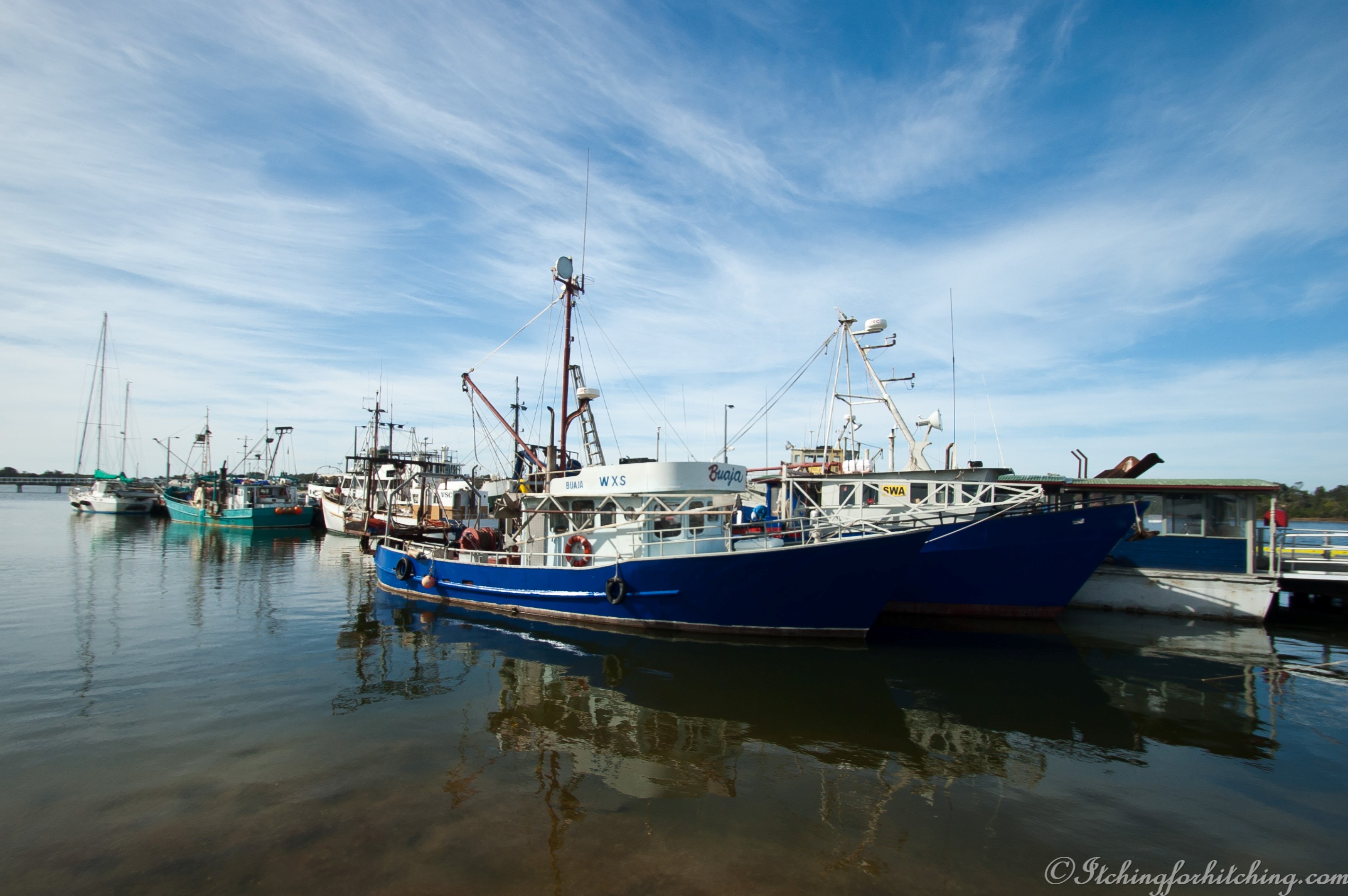 Fishing Fleet, Lakes Entrance itchingforhitching