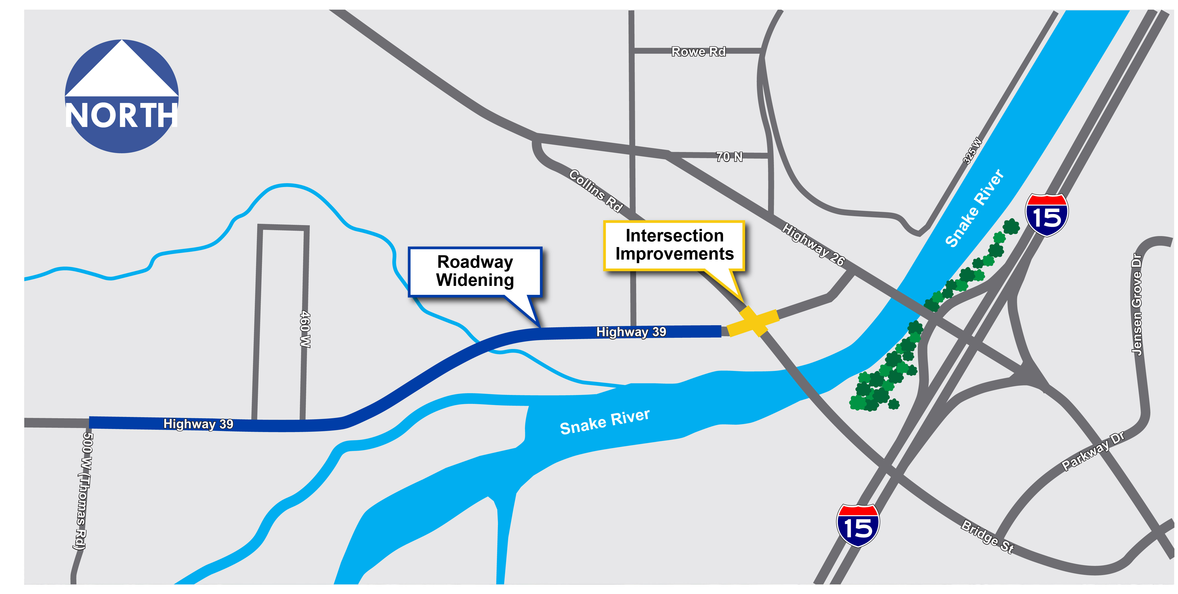 Blackfoot SH39 Idaho Transportation Department Projects