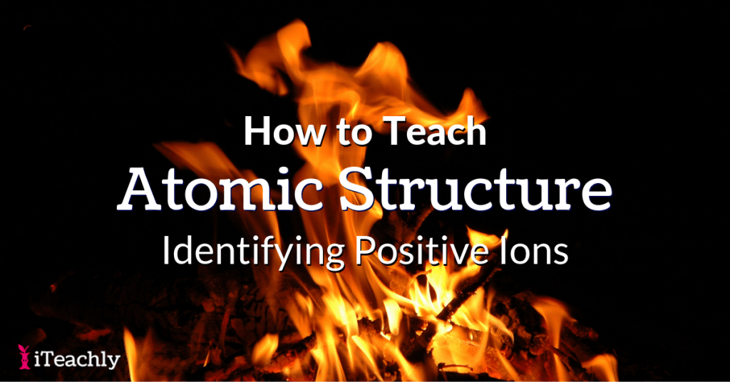 Atomic Structure Lab Identifying Positive Ions ⋆