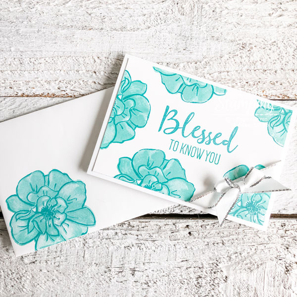 Simple Handmade Note Card You Can Make in Minutes I Teach Stamping