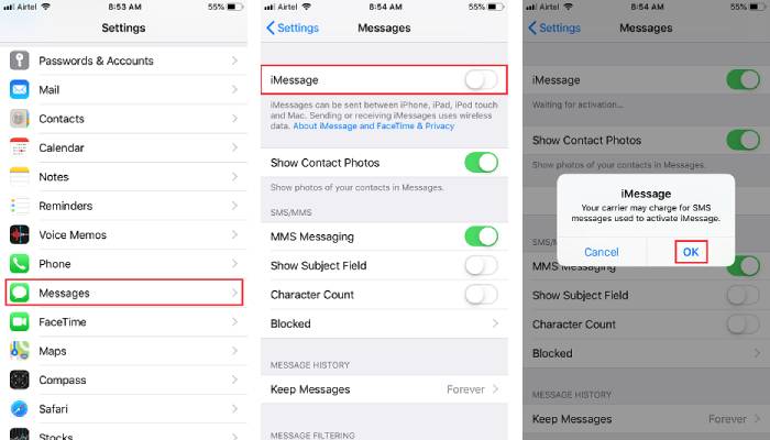iMessage on iPhone? How to Activate and Setting up iTechCliq