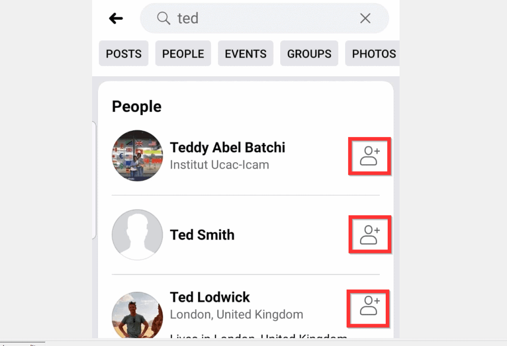 How to Send a Friend Request on Facebook from a PC, iPhone or Android