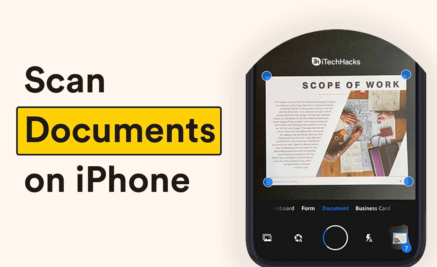 How to Scan Documents With Your iPhone