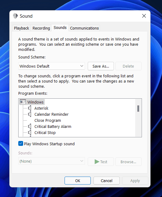 How To Enable Or Disable Windows 11 Startup Sound 2021 itechhacks