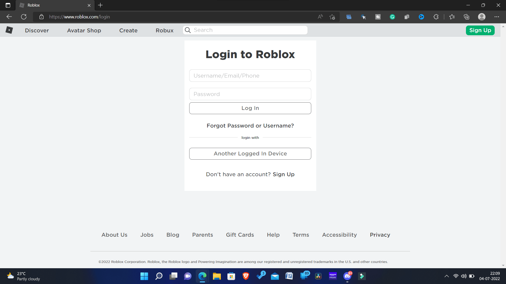 Www Roblox Com Redeem Card Roblox Login 2023 itechhacks