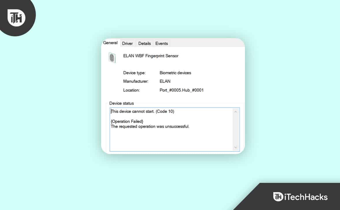 7 Ways to Fix "This Device Cannot Start (code 10) {operation failed}" Error