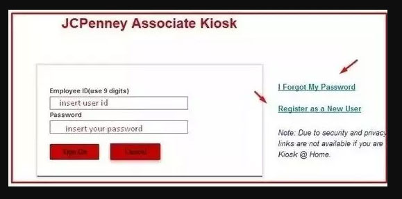 Jcpenney Associate Kiosk Login Em 2023 Boa Informao