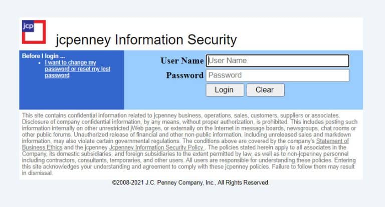 How To Login Jcpenney Associate Kiosk At 2025