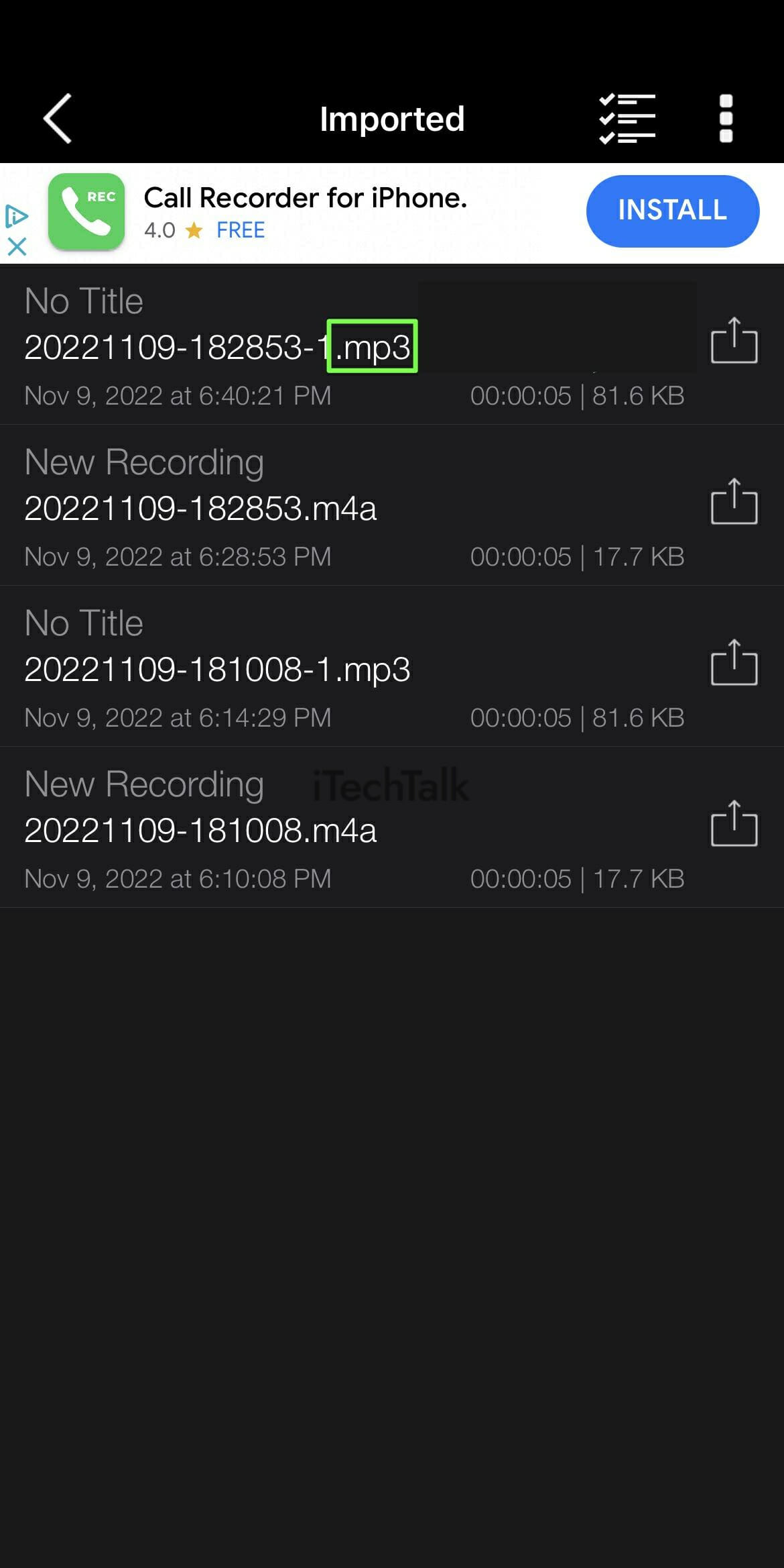 How To Convert Voice Memos To MP3 On iPhones iTechTalk