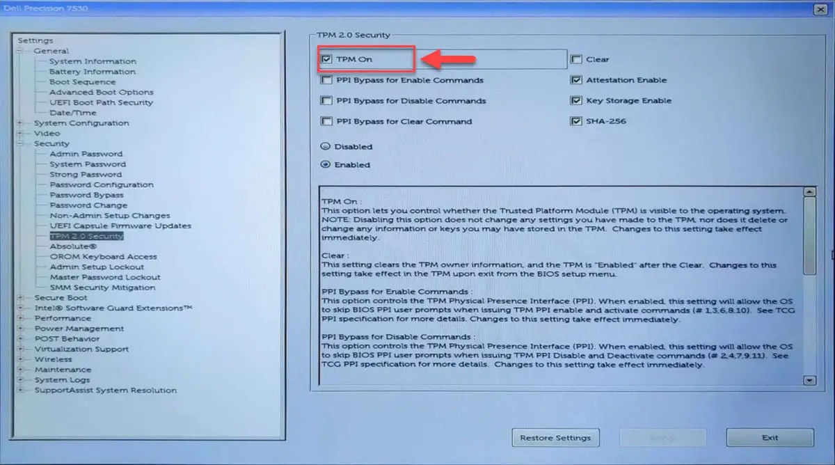 How To Fix TPM Device Not Detected Error On Windows
