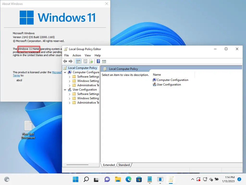 How To Enable Group Policy Editor (Gpedit.msc) In Windows 11 Home