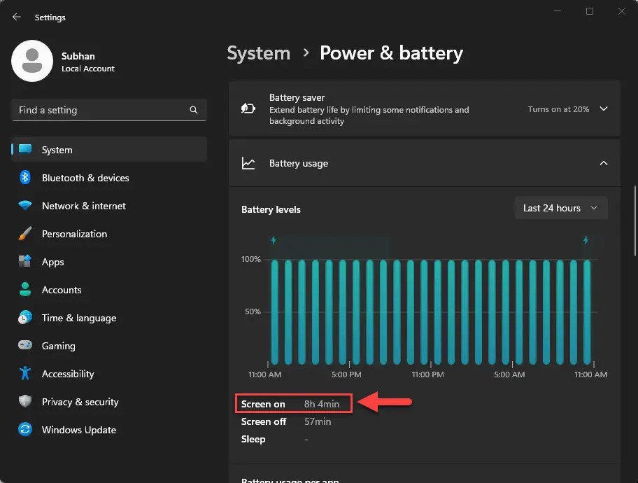 How To Check Your Screen Time On Windows 11
