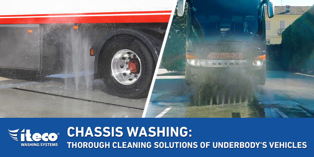 Chassis washing Thorough cleaning solutions of underbody's vehicles