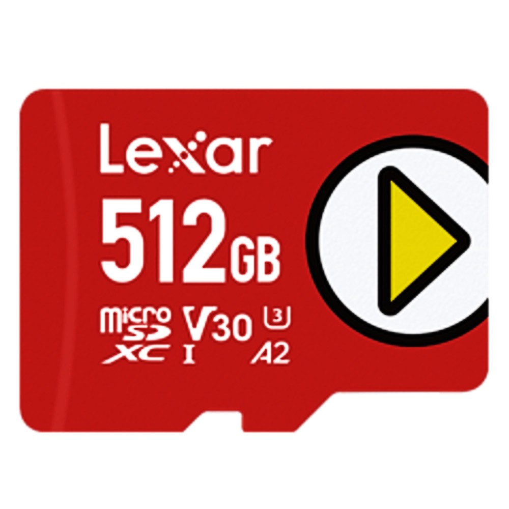 Lexar PLAY LMSPLAY512GBNNNG （512GB） MicroSDメモリーカード 最安値