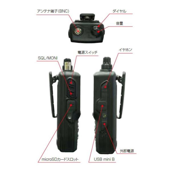 ARDV10 エーオーアール デジタル・レシーバー SDRデジタル受信機 12060無線市場 通販