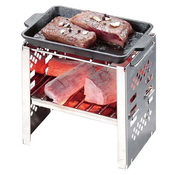グリルプレート バーベキューグリル 魚焼きグリル 焼肉 ステーキ オーブン 自宅 ガスコンロ バーベキュー レジャー キャンプ CAPTAIN