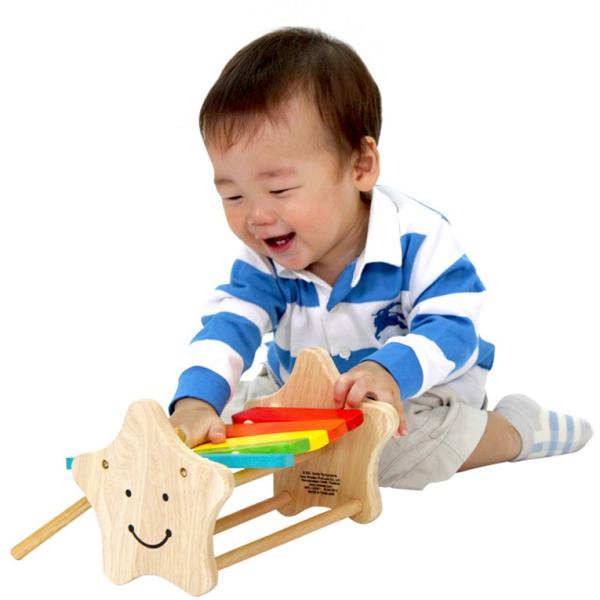 1歳 誕生日プレゼント 男 女 知育玩具 木のおもちゃ 木 おもちゃ 木製 木琴 楽器玩具 スマイリーシロフォン