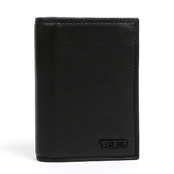 トゥミ TUMI デルタ ガセット カードケース カード入れ Delta SLGs Gusseted Card Case ID ブラック 黒