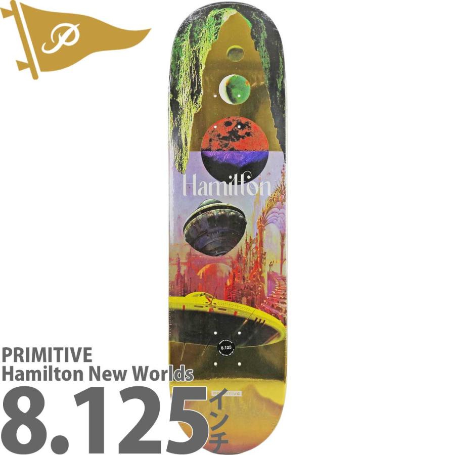 プリミティブ 8.125インチ スケボー デッキ Primitive Skateboards Pro Spencer Hamilton New