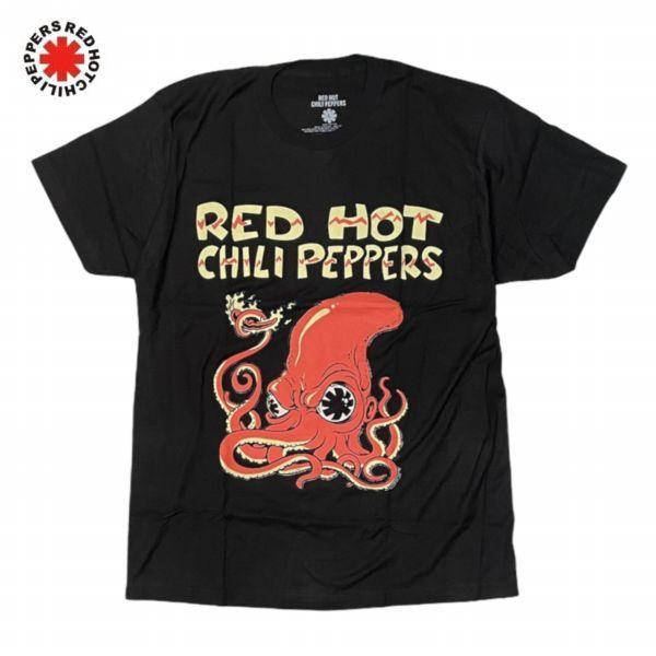 RED HOT CHILI PEPPERS/レッド・ホット・チリ・ペッパーズ "FIRE SQUID" TEE/オフィシャルTシャツ