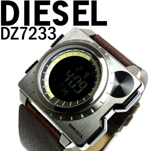 ディーゼル DIESEL 腕時計 クロノグラフ メンズ ブランド DZ7233 ディーゼル 革ベルト DIESEL