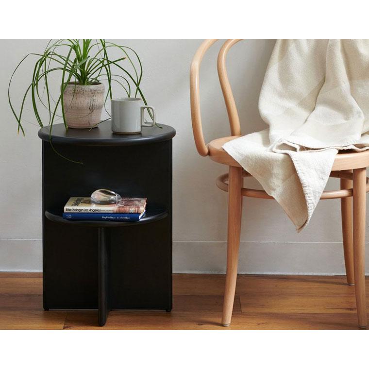 journal standard Furniture ジャーナルスタンダードファニチャー PORTO SIDE TABLE black ポルト