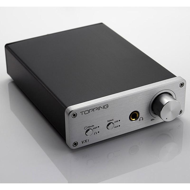Topping トッピング VX1 HIFI デジタルアンプ USB DAC ヘッドホンアンプ 内蔵 クラスT 中華