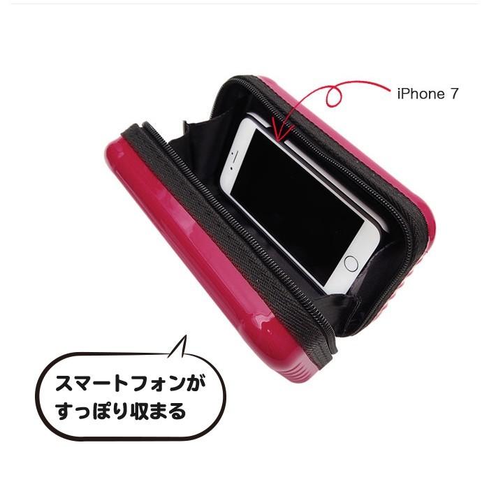 ハードタイプ マルチポーチ PC スマホ 小物 ポーチ 化粧 アクセサリー 旅行 収納ケース 11071プラス