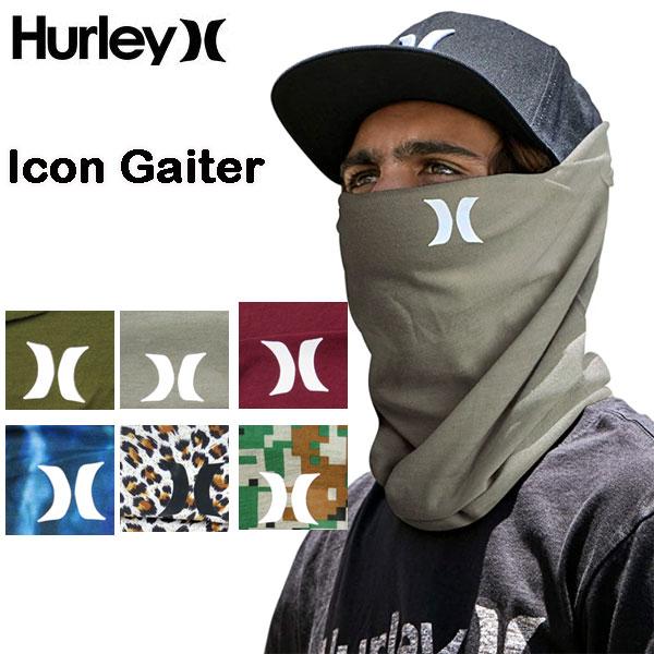 ハーレー HURLEY 値引きする ICON GAITER フェイスガード HIFM0003 伸縮性 軽量 フェイス