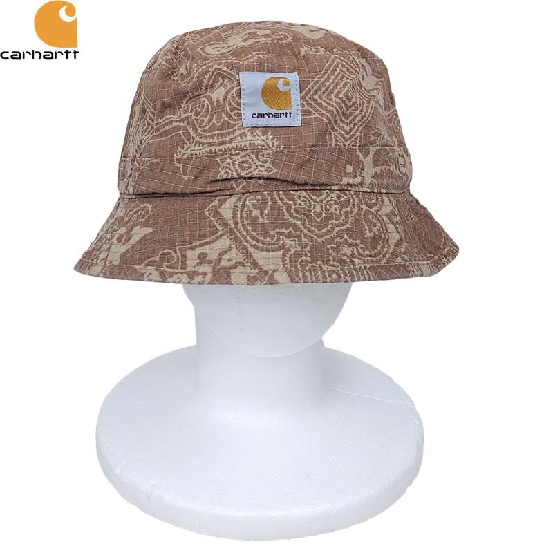 carhartt カーハート バースバケットハット I030645 0Y7XX ML ハミルトンブラウン コットン ハット 男女兼用