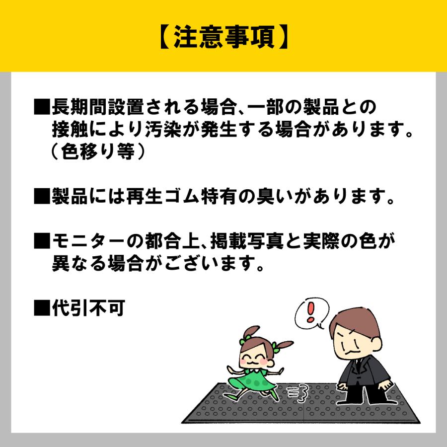 ゴムマット らくらくマット 15mm厚×1m×2m 養生マット 養生シート 土木資材 建材 仮設資材 農業資材 緩衝