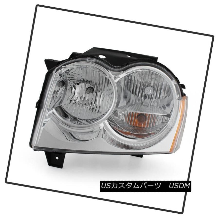 ヘッドライト 20052007ジープグランドチェロキーヘッドライトヘッドライトペア左+右 20052007 Jeep Grand