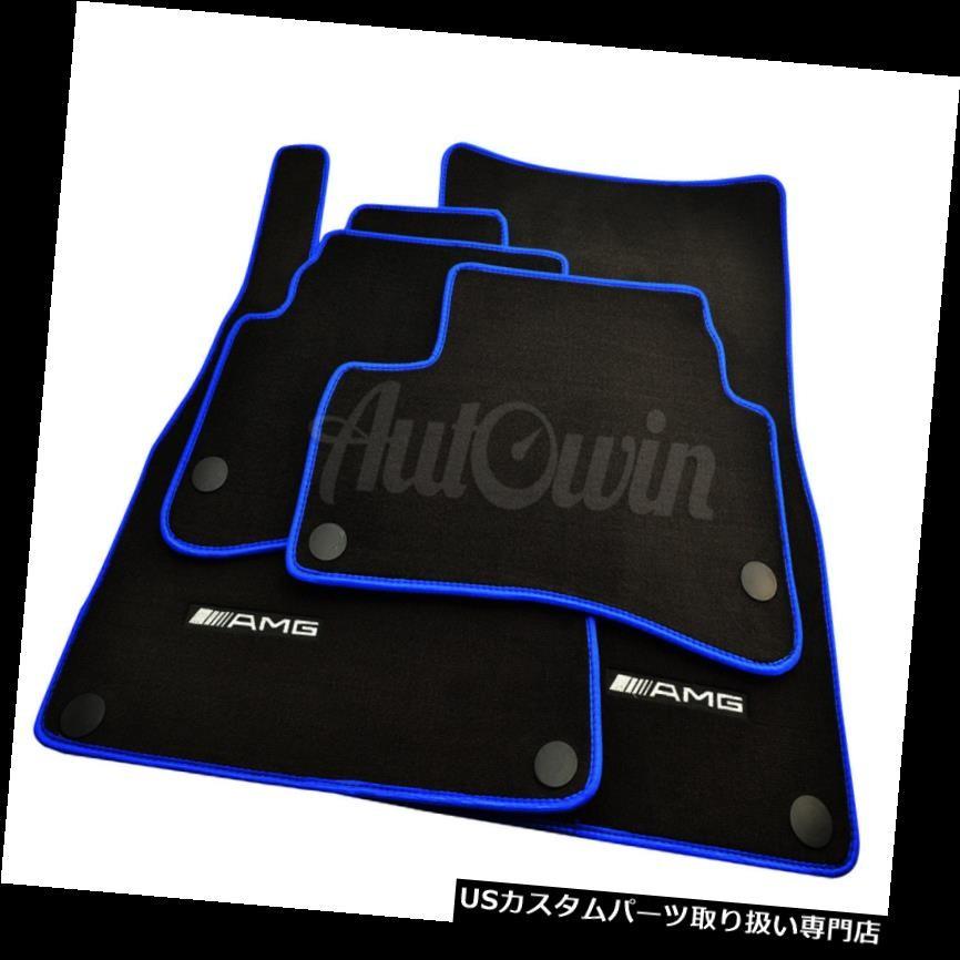 フロアマット AMGロゴ付きメルセデスベンツCクラスW203用フロアマット 新しいカラーバリエーション Floor Mats For